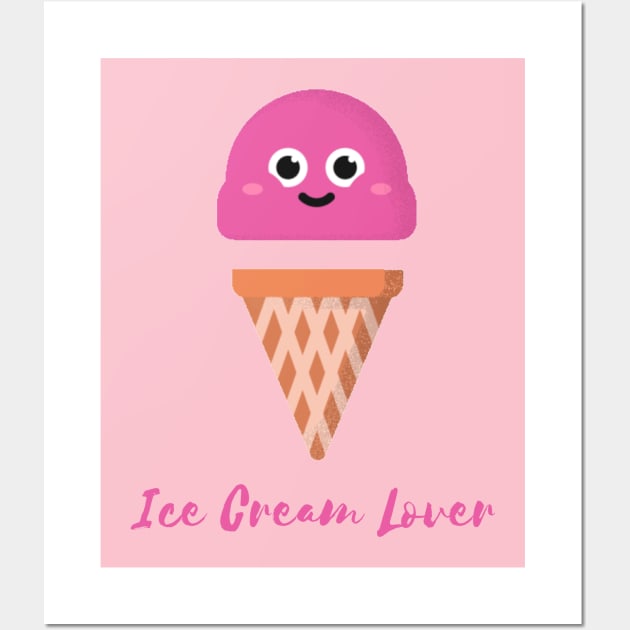 Ice Cream Cone Lover Wall Art by Lore Vendibles